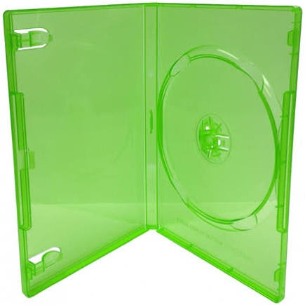 200 Standard Clear Blue Single DVD Cases A6838