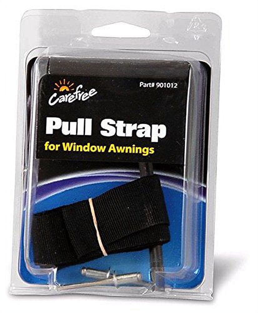 Black 27" RV Window Awning Replacement Pull Strap S908461