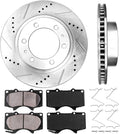 279.91 mm Brake Disc Rotors + Ceramic Brake Pads + Hardware D746