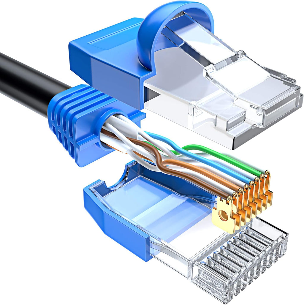 Black 150 ft Cat6 Ethernet Cable S3021