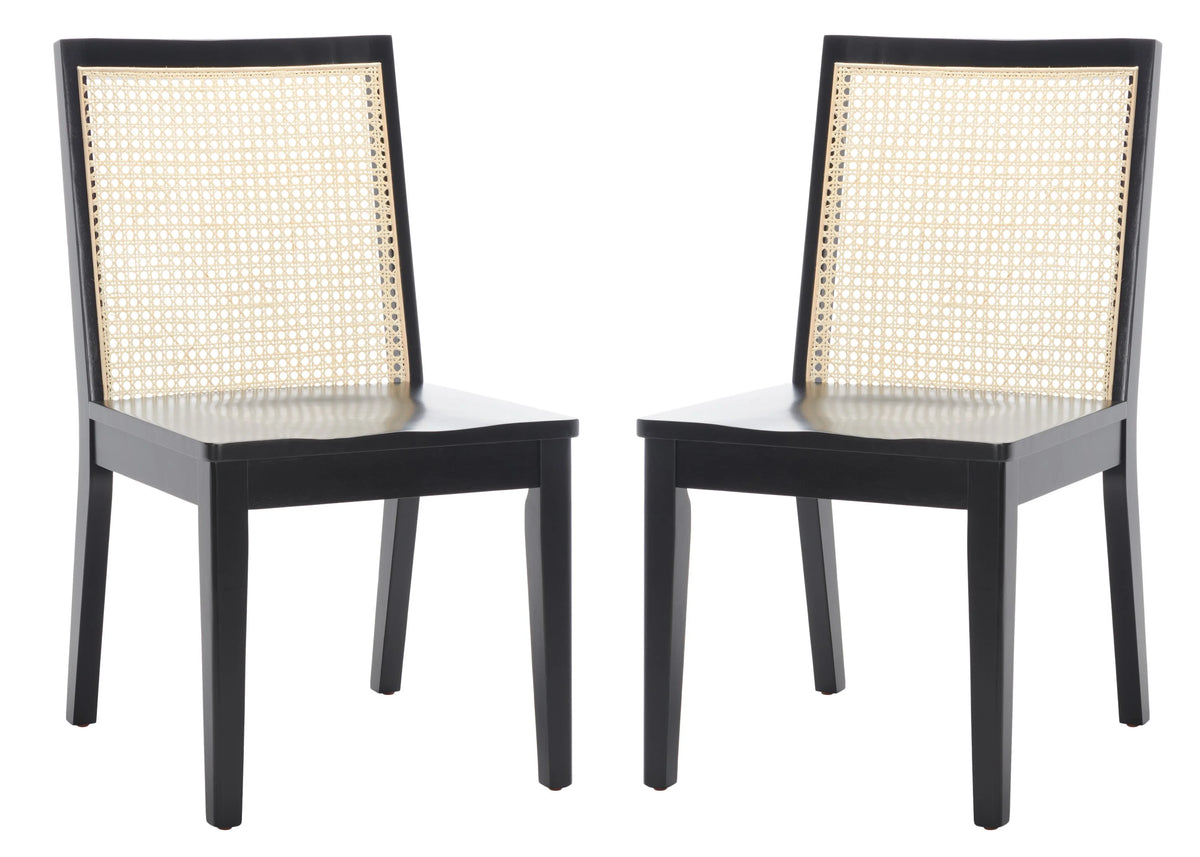 Black Natural Set of 2 Dining Chair D99796
