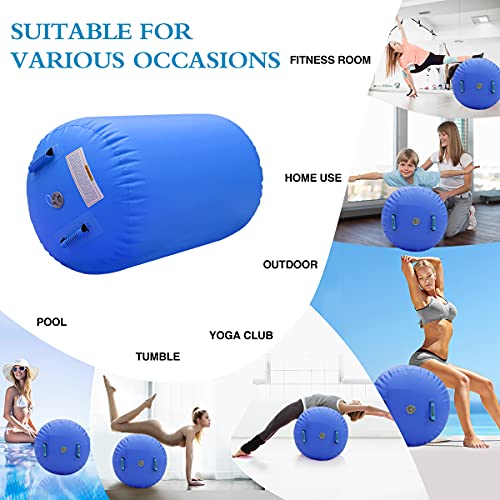 Inflatable Gymnastics Air Roller Tumbling Mat with Electric Pump O6362