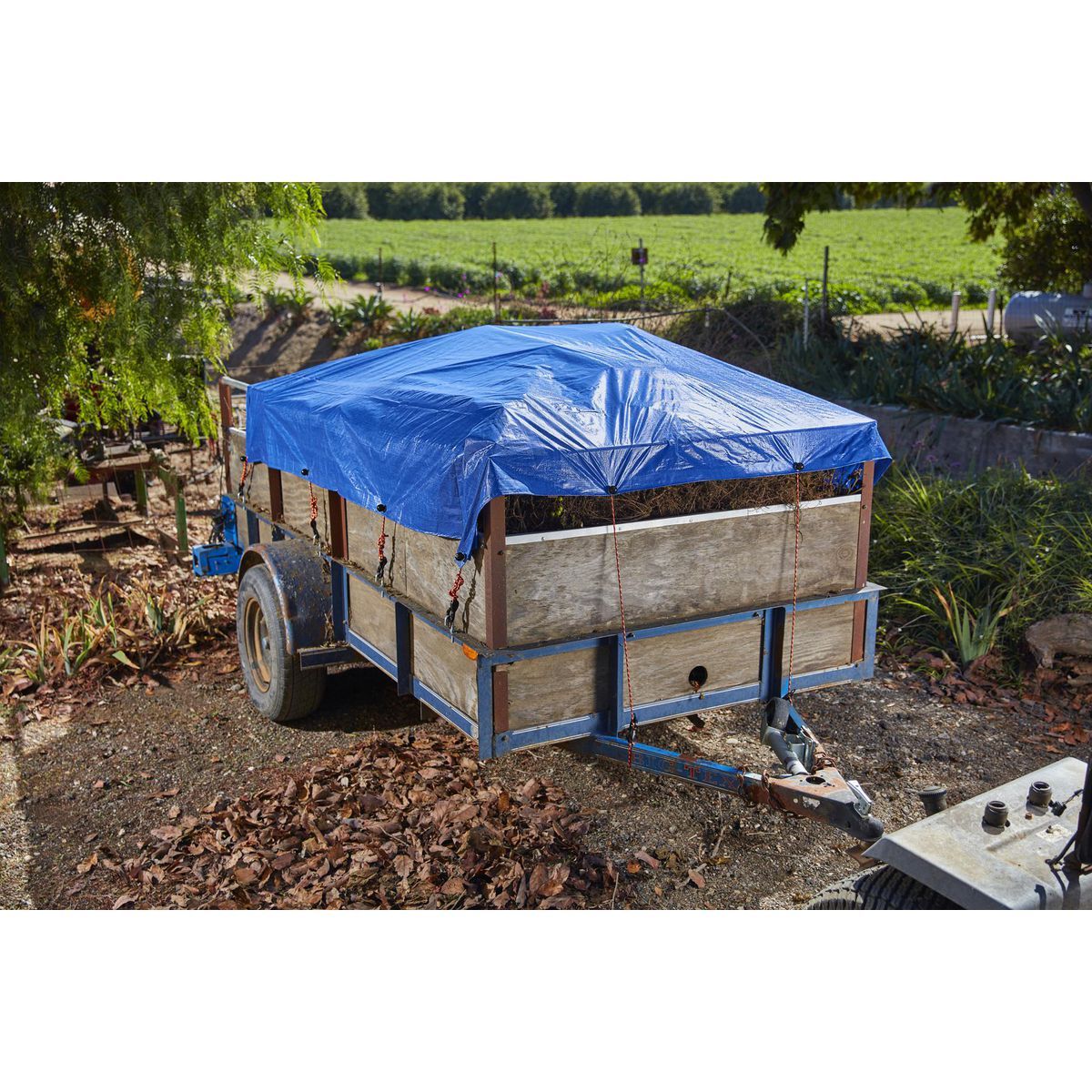 Blue Weather-Resistant Tarp A4567