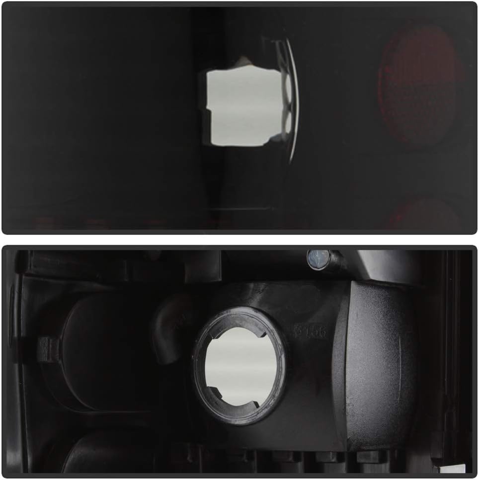 Black Smoke LED Tail Lights W121