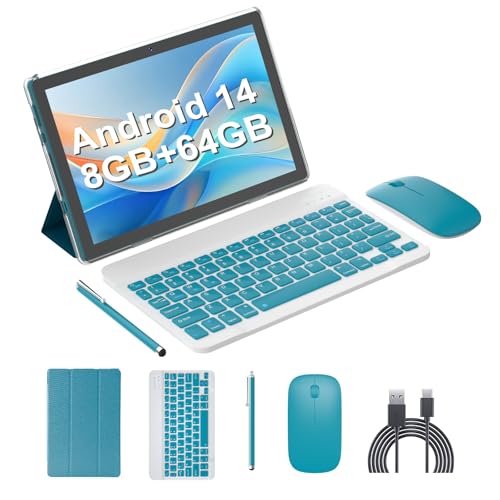10 Inch 2 in 1 Tablet with Keyboard 8GB+64GB B85764