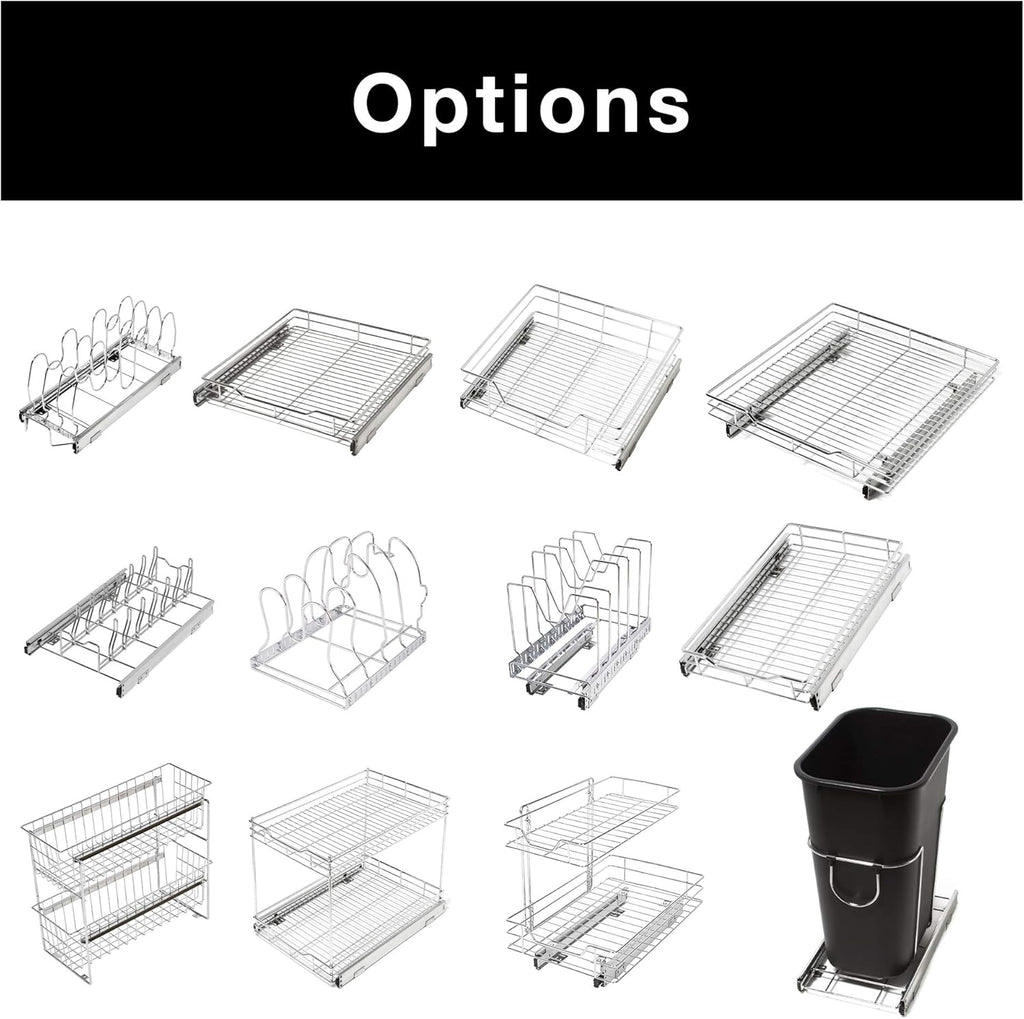 Extra Large Tall Pull-Out Cabinet Organizer V447