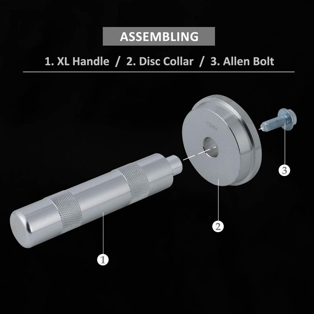 Bearing Race and Seal Bushing Driver Install Set 9 Discs D499714