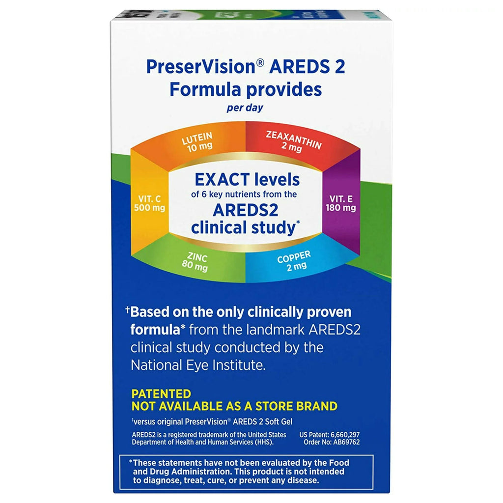 Ascorbic Acid Vitamin E Eye Supplement Y718