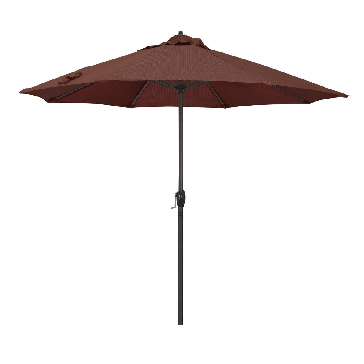 9 ft Aluminum Tilt Crank Lift Patio Umbrella E795947