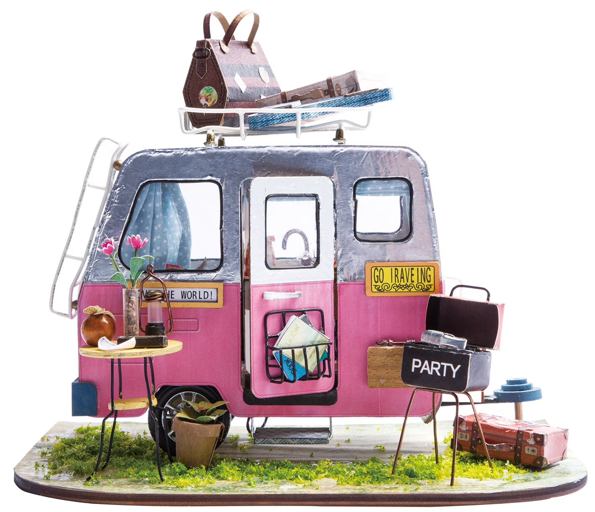 86 Pieces Wooden 3D Puzzle Dollhouse C846