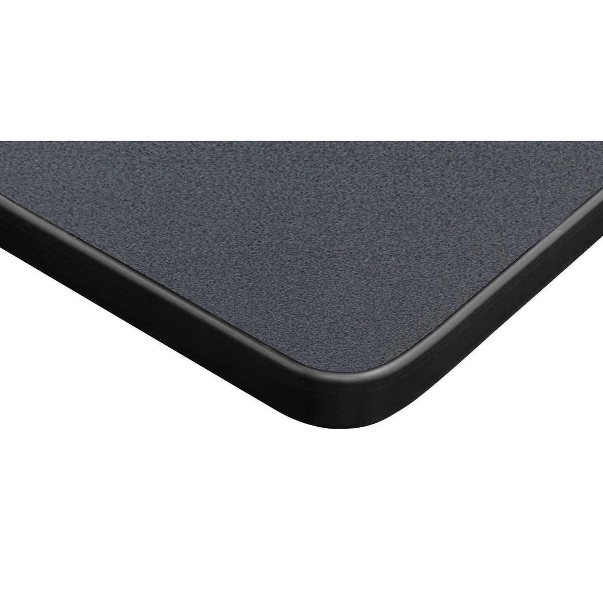 Beige/Chrome L-Desk with Return L2660