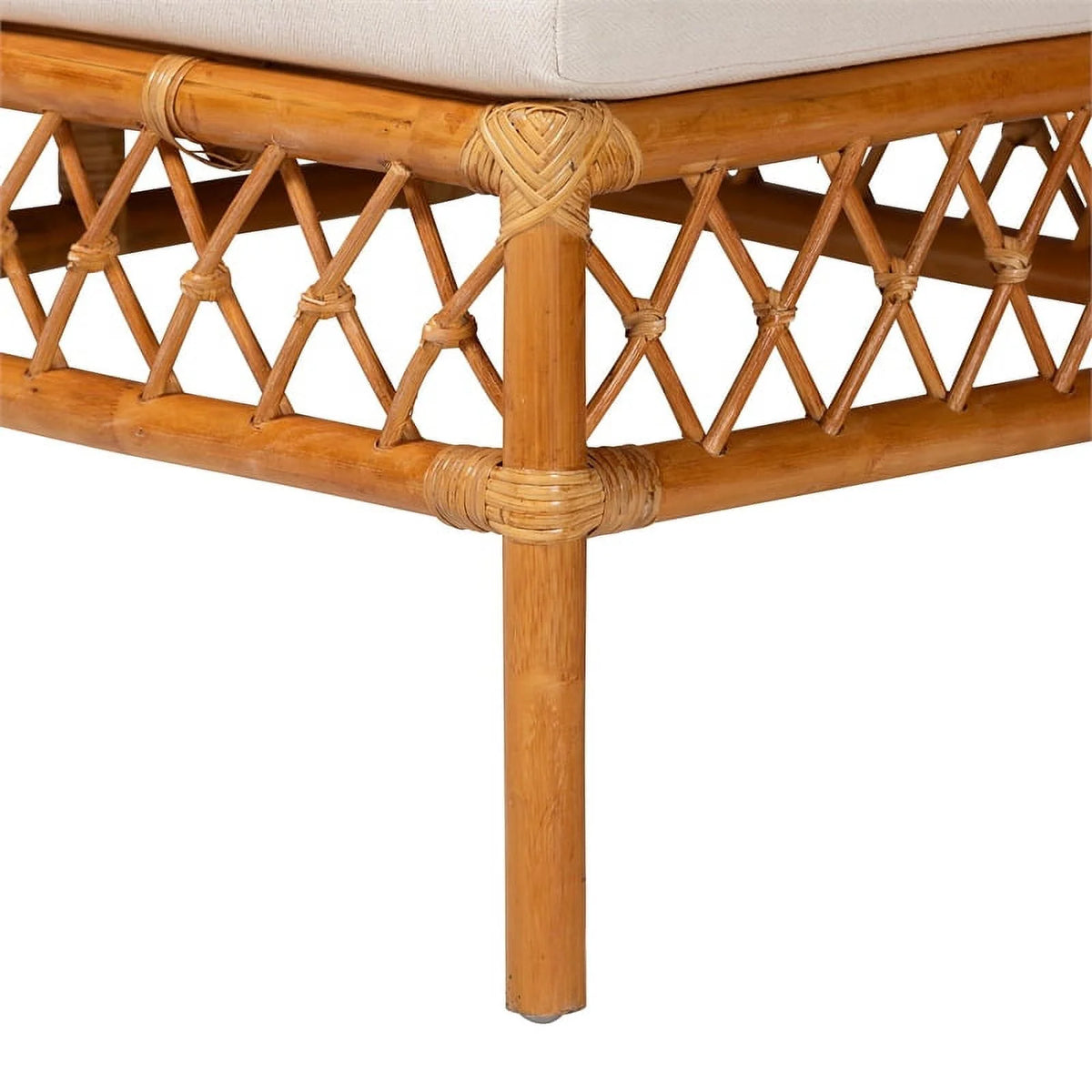 Honey Rattan 4-Piece Dining Nook Set H7777