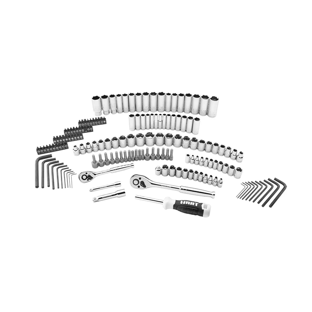 160-Piece Mechanics Tool Set Chrome Finish V215