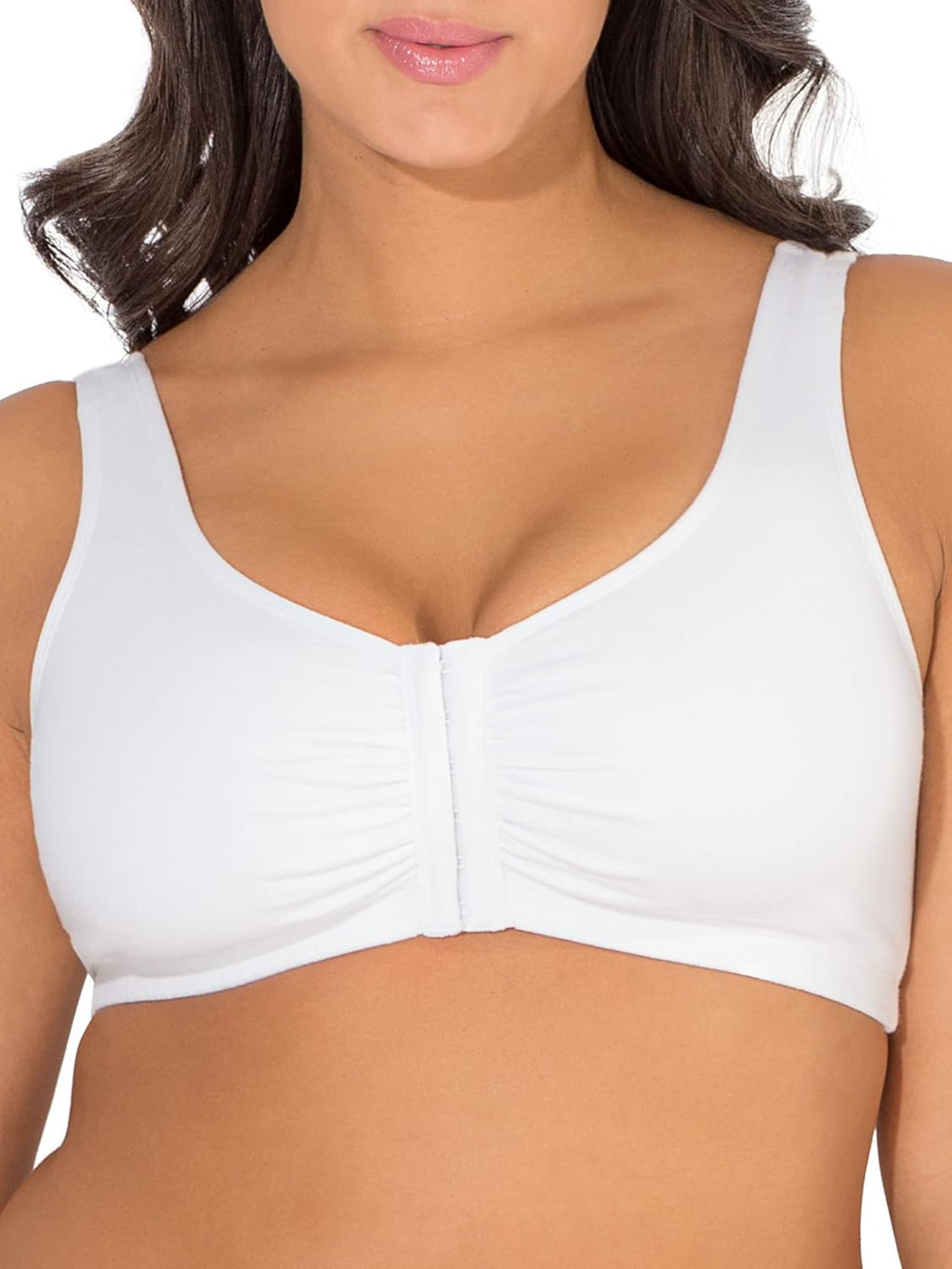 Heather Grey/White 2-Pack Sports Bra J451