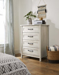 4-Drawer Chest Rustic Gray E331