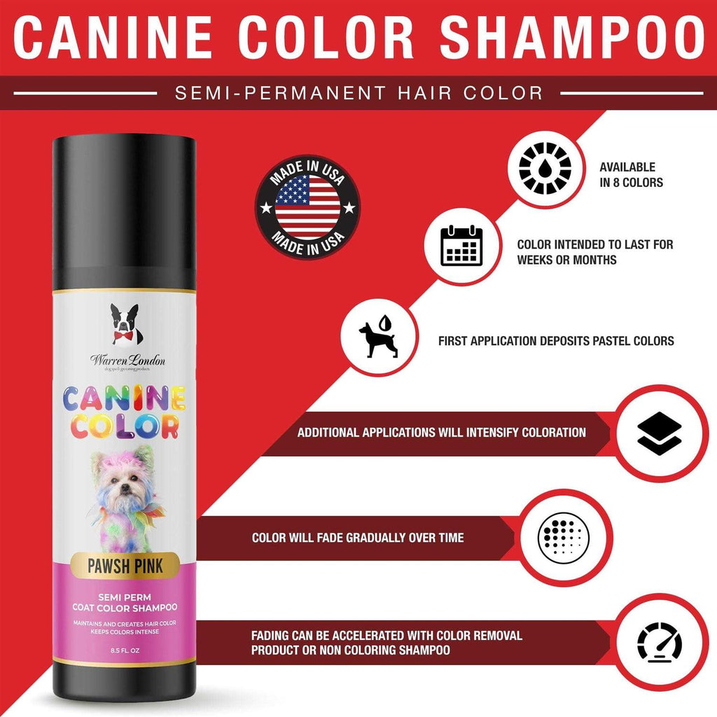 Semi Perm Coat Color Shampoo for Dogs E720638
