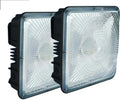 2 Pack 45W LED Canopy Lights, 9.5 x 9.5, 120V 277V J2781