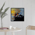 Black Float Frame Canvas Art - 20 x 20 B1371