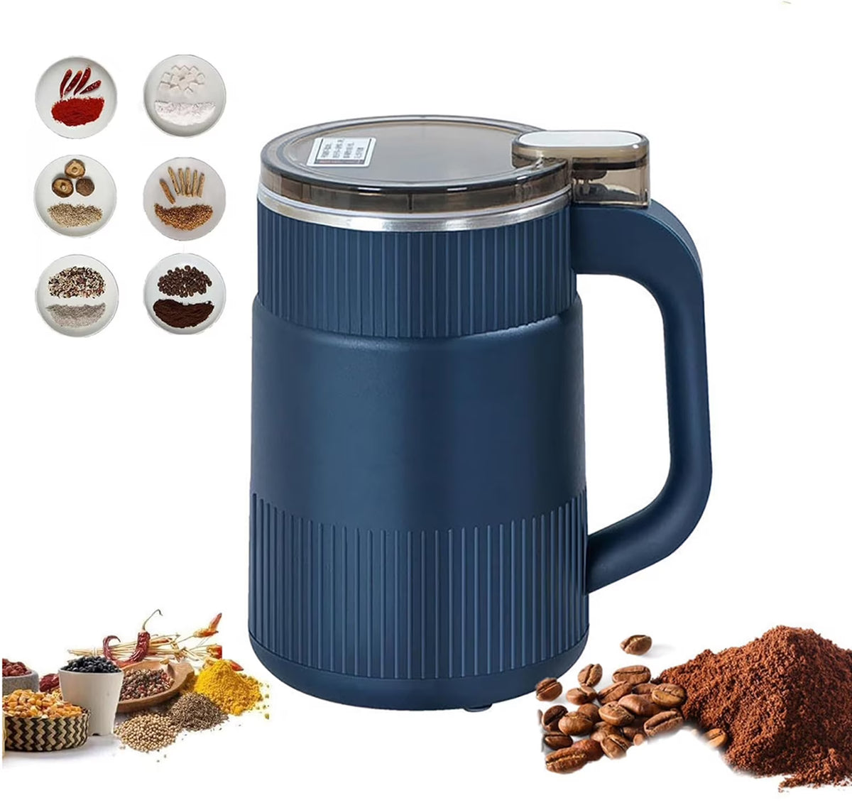 Electric Coffee Grinder with 304 Stainless Steel Blade K2682