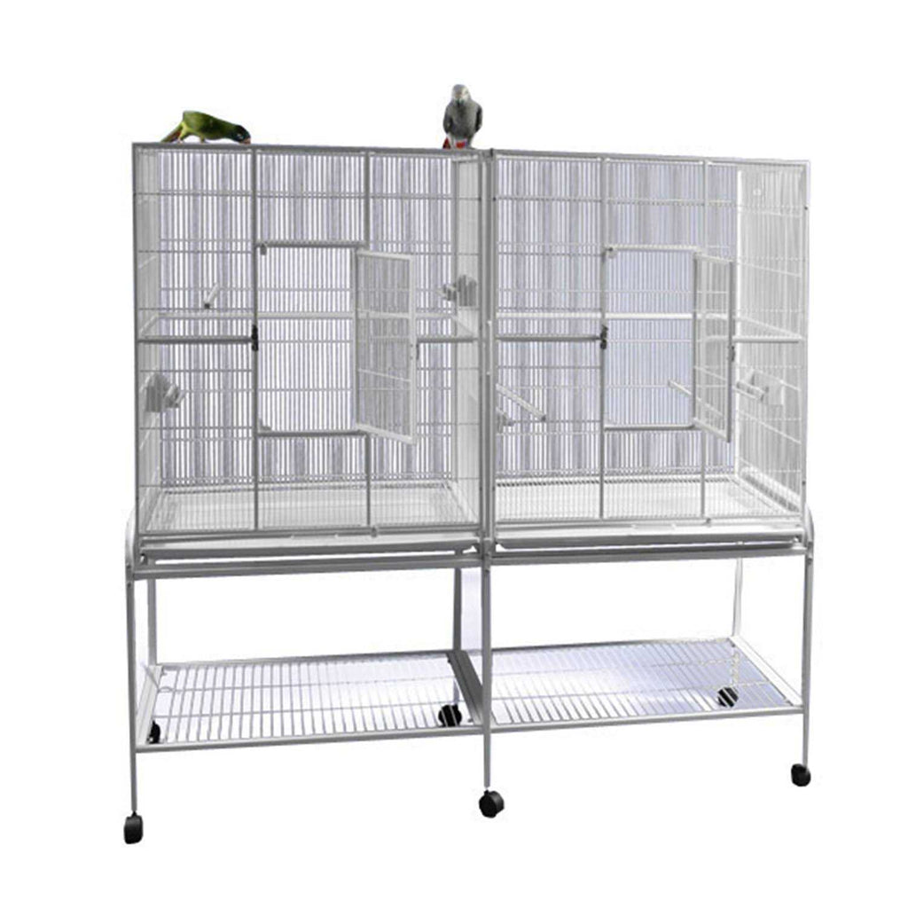 Double Flight Cage with Divider N7678