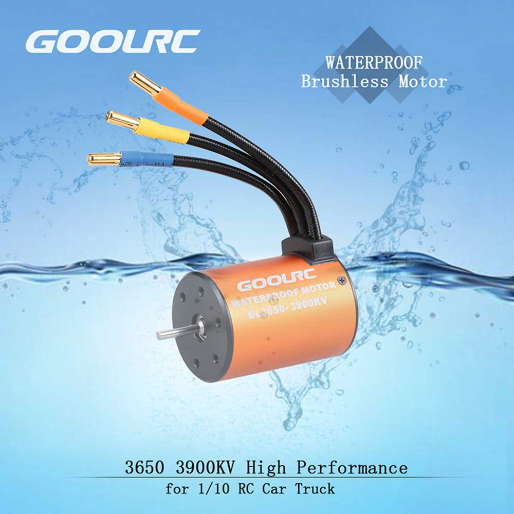 Waterproof 3650 3900KV Brushless Motor with 60A ESC Combo Set X308388