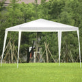 10'x10' Heavy Duty Outdoor Pavilion Tent White U727