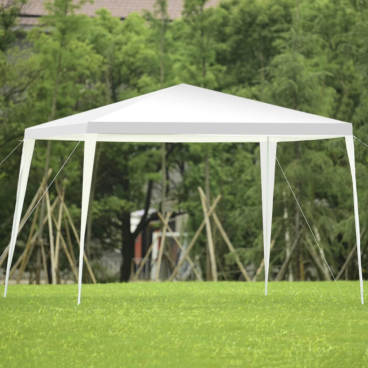 10'x10' Heavy Duty Outdoor Pavilion Tent White U727