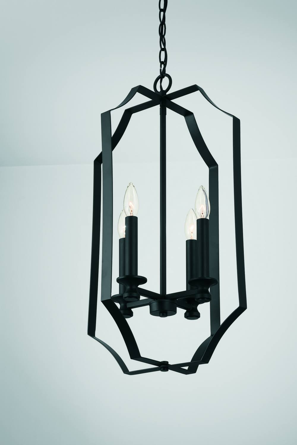 Matte Black 4 Light Foyer E98445
