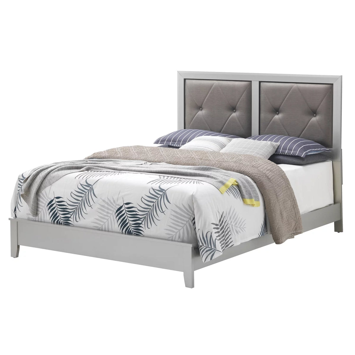 Queen Panel Bed D2798