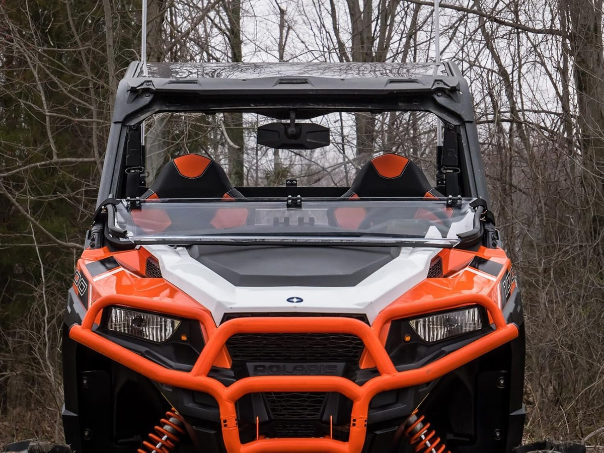 Heavy Duty Scratch Resistant Flip Down Windshield Z412