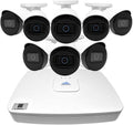 8MP 4K 8ch POE Security Camera System with 8 Bullet Cameras L5950