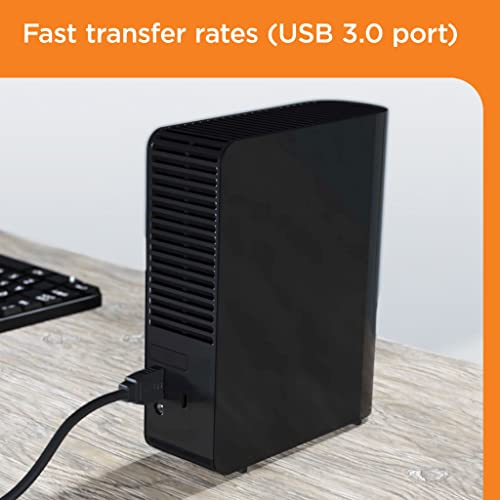 22TB External Hard Drive USB 3.0 Black O85486