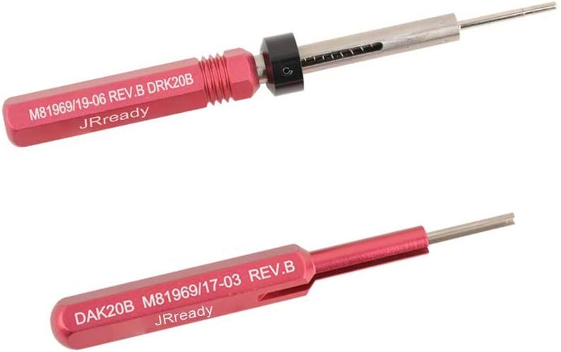 Installing Tool Removal Tool for Solid Contacts in Electronic Connector Pack of 2 N9603