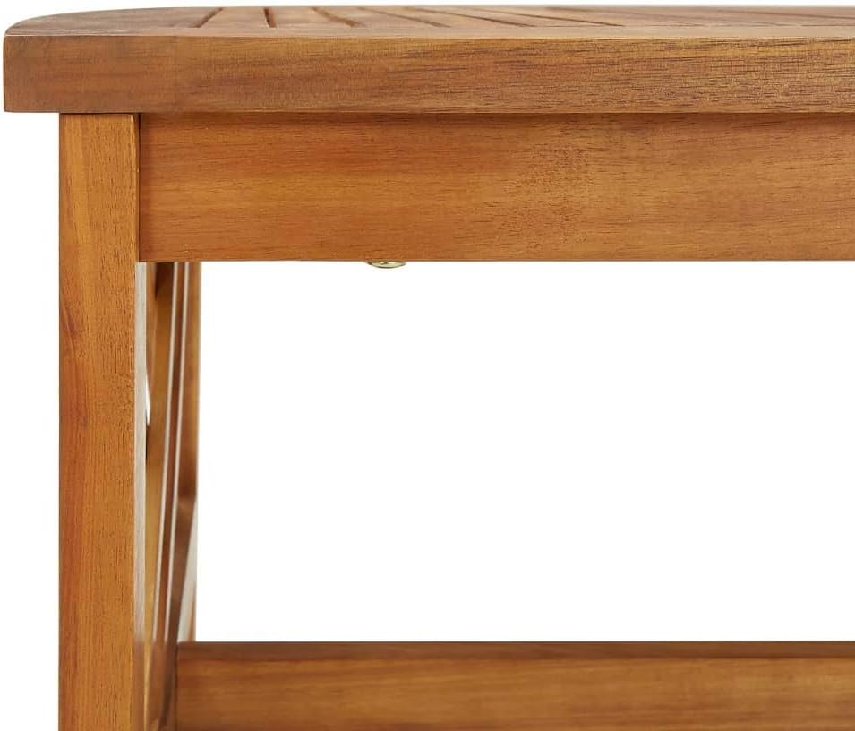 Solid Acacia Wood Coffee Table U71646
