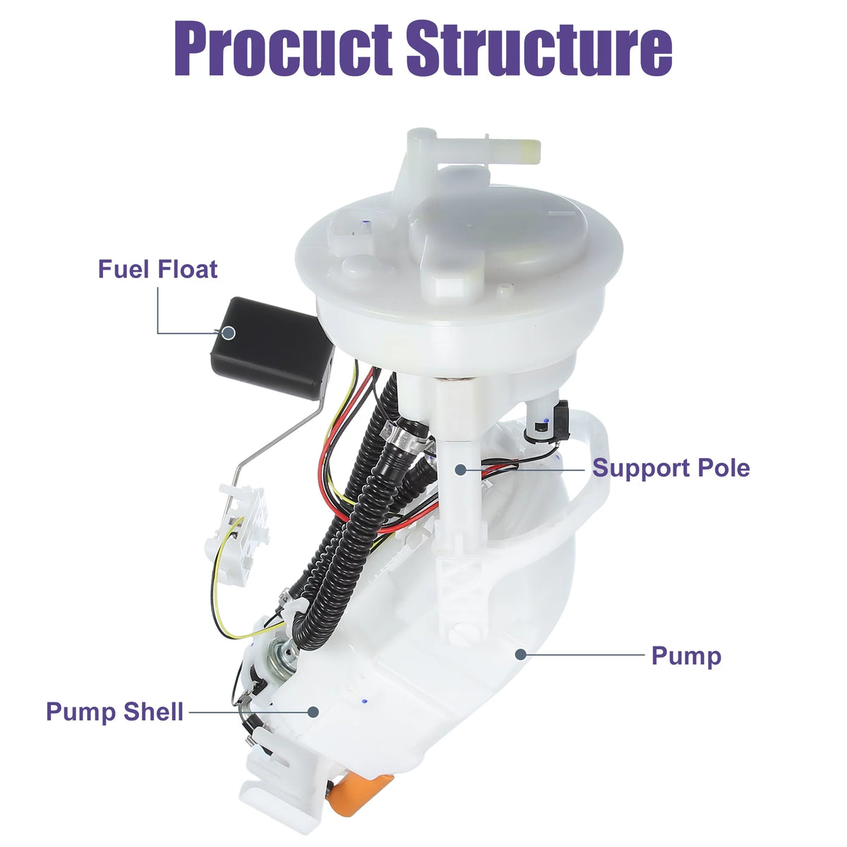 Electric Fuel Pump Module Assembly P720776