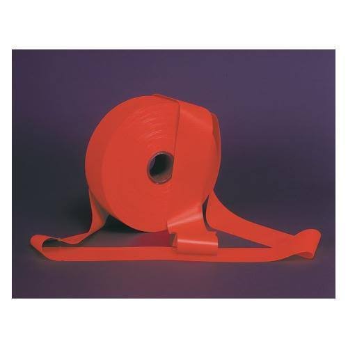 Woven Barricade Tape Red W3894