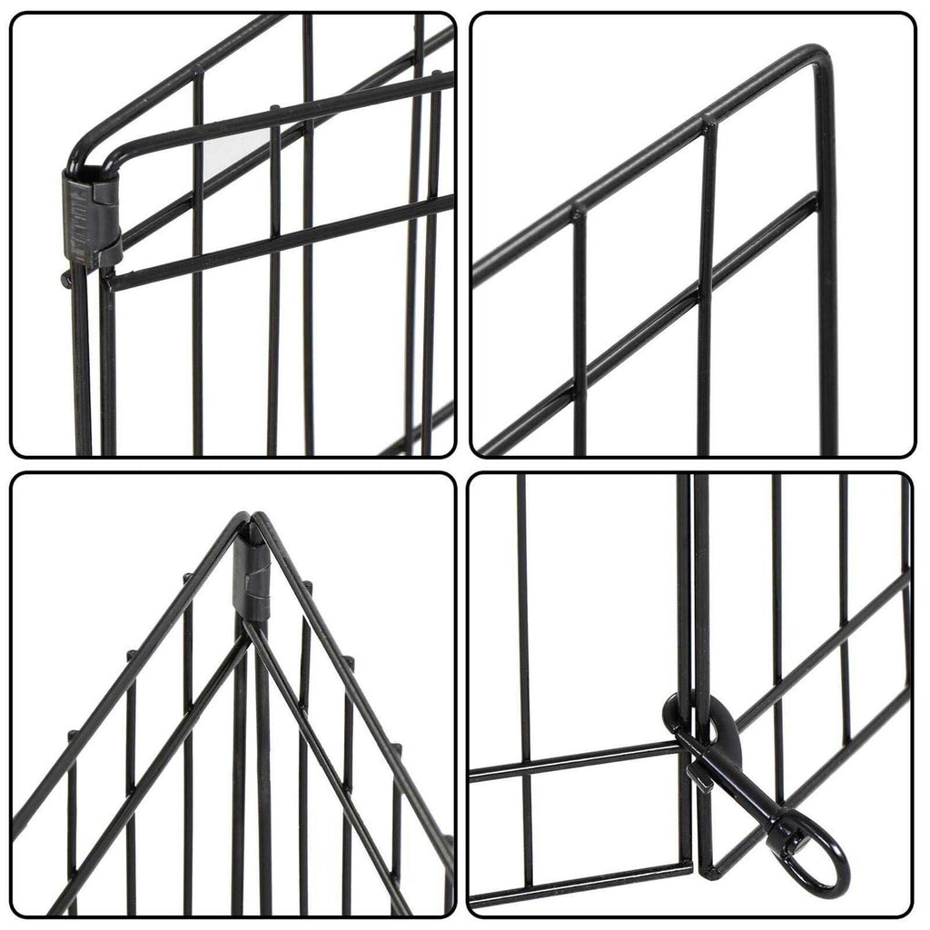 Foldable Dog Playpen 8 Panels O8904