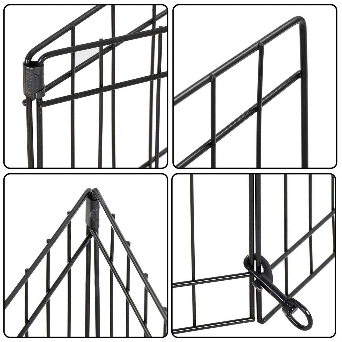 Foldable Dog Playpen 8 Panels O8904