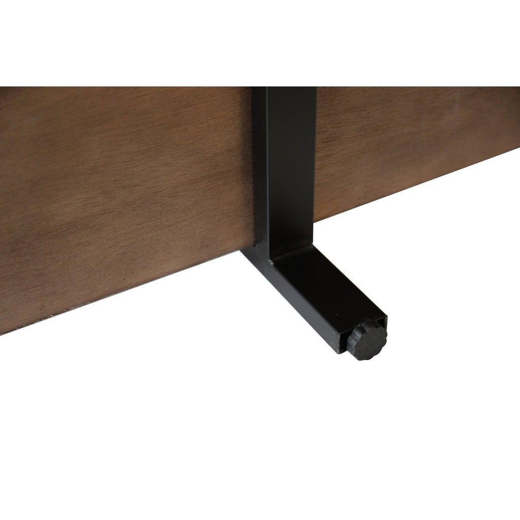 Walnut Brown 4 Shelf Etagere Bookcase A253