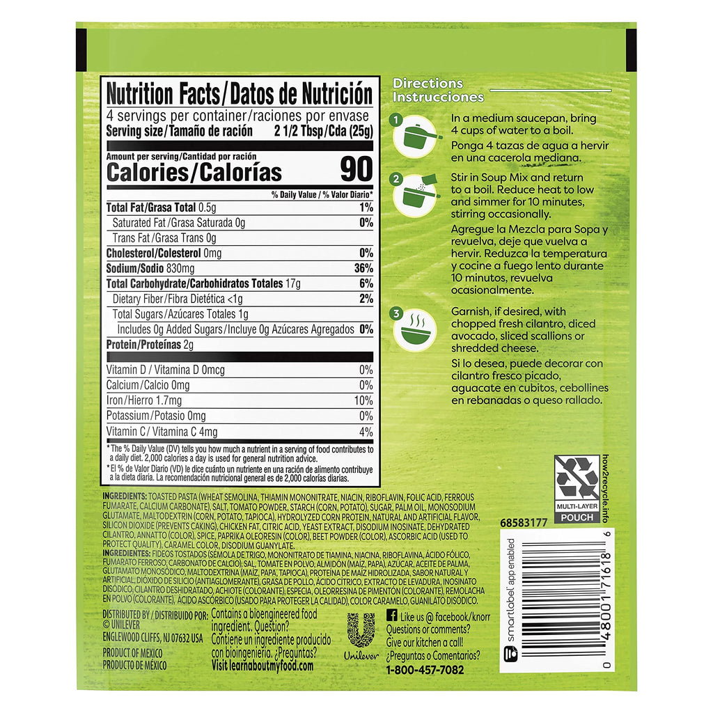 Tomato Alphabet Pasta Soup Mix 3.5 oz Pack of 18 C185