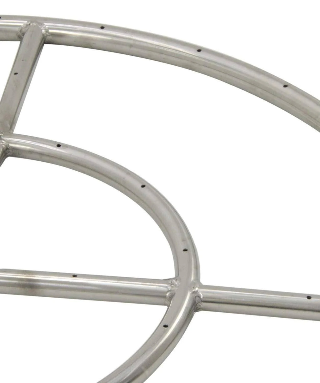 18x22 Round Stainless Steel Fire Pit Burner Z290