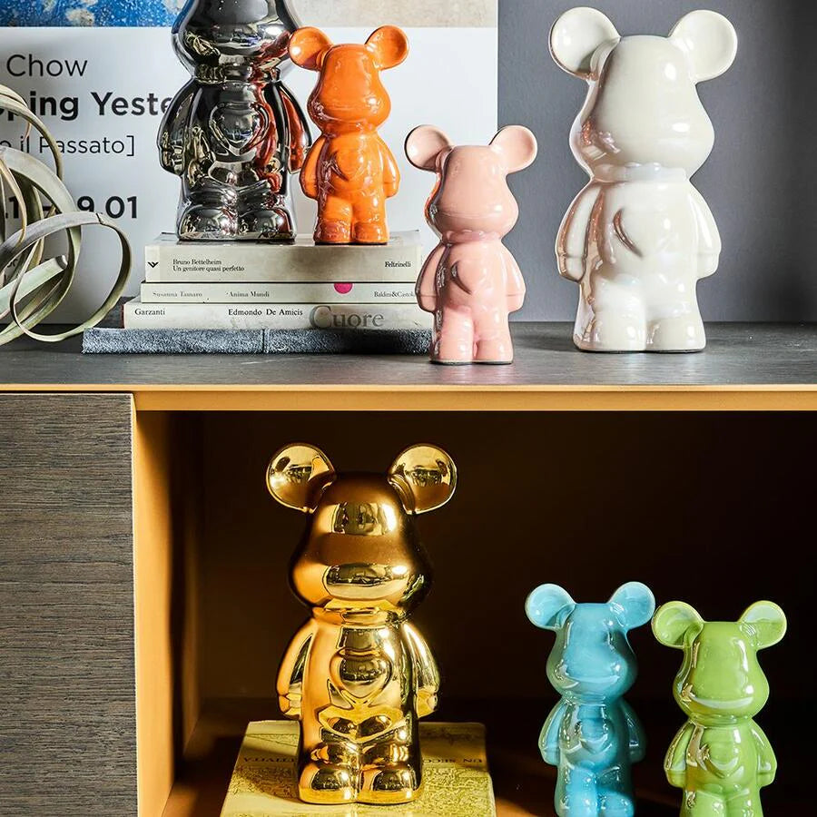 Orange Bear Decor J68426
