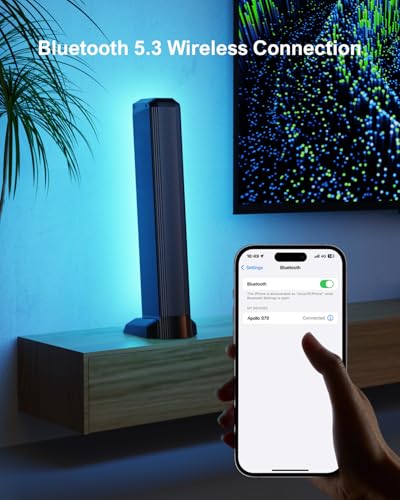5.0ch Sound Bar with RGB Light, Bluetooth 5.3 K86049