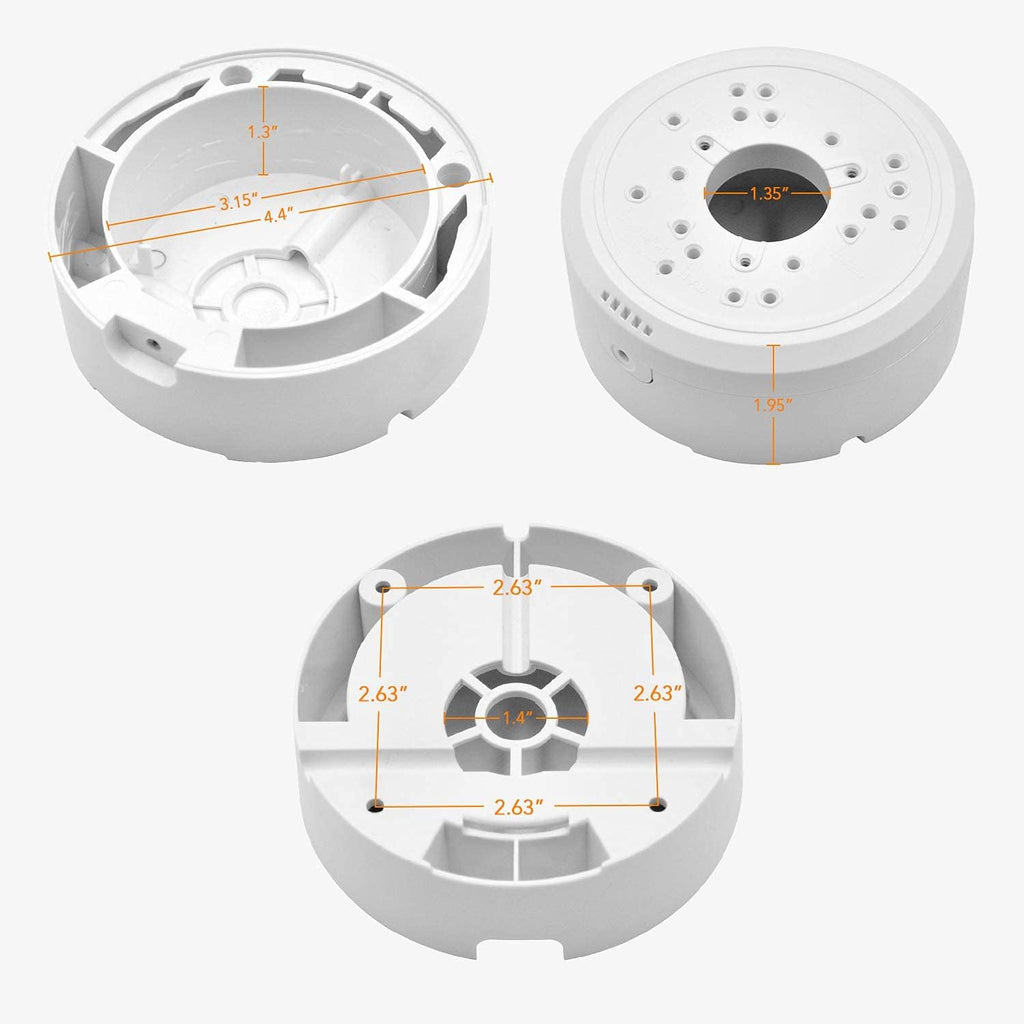 Camera Junction Box, 8pcs L296