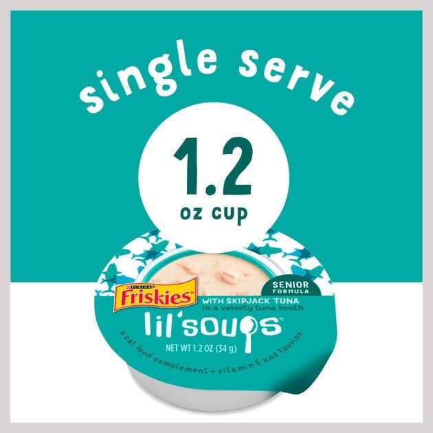 Grain Free Senior Wet Cat Food Complement Skipjack Tuna I2107