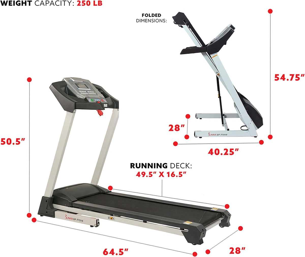 Grey Treadmill with Auto Incline X93441