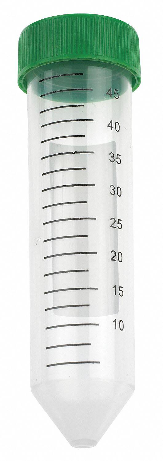 50ml Polypropylene Centrifuge Tube, Sterile, Pk 500 Q408