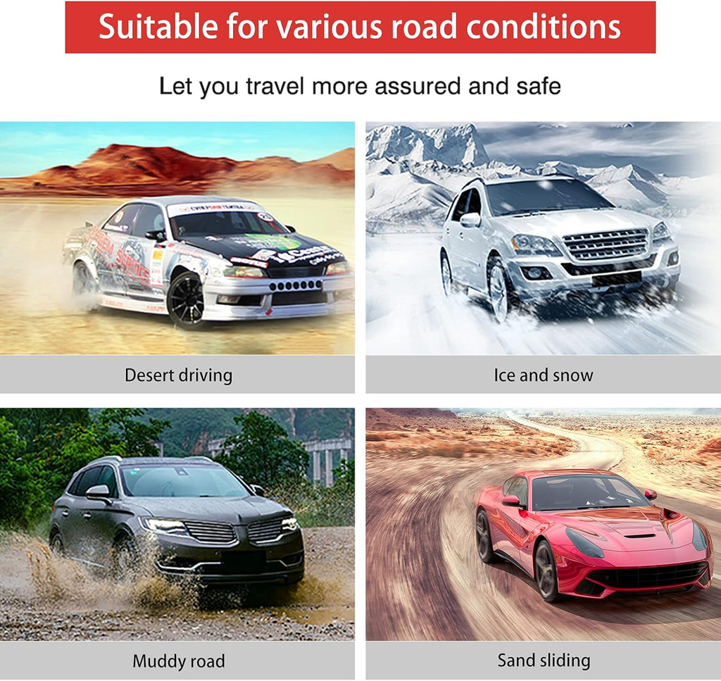 Adjustable Snow Chains for Cars SUV Pickup P3003