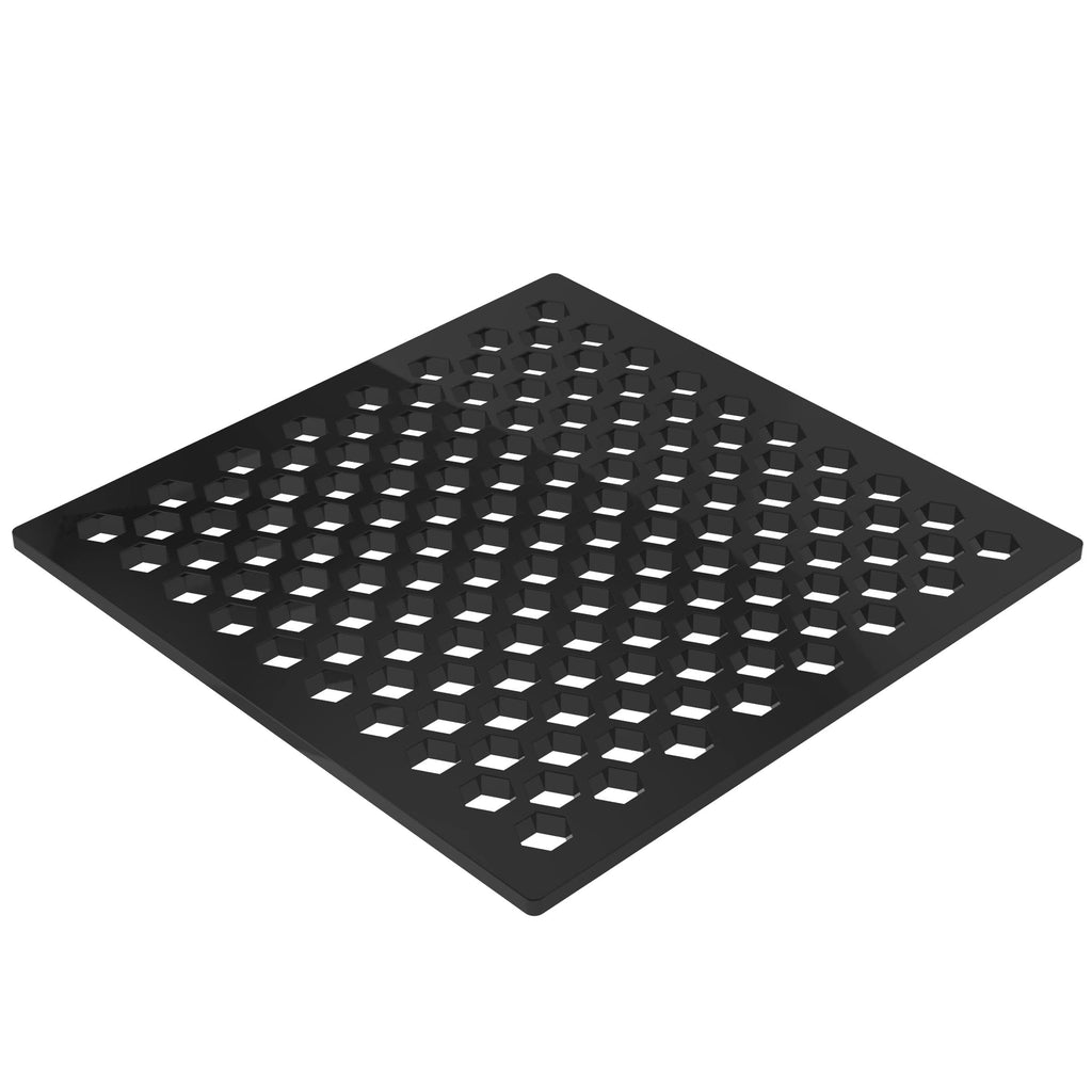 Gloss Black 6x22 Square Shower Drain A1487
