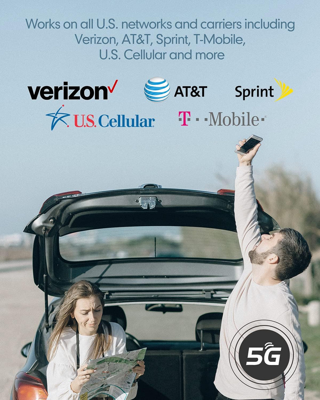 Vehicle Cell Phone Signal Booster for Car H3050